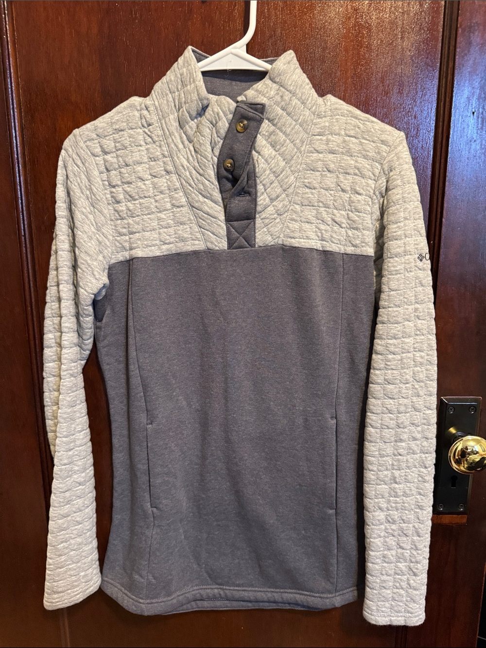 Columbia Two-Tone Heathered Pullover